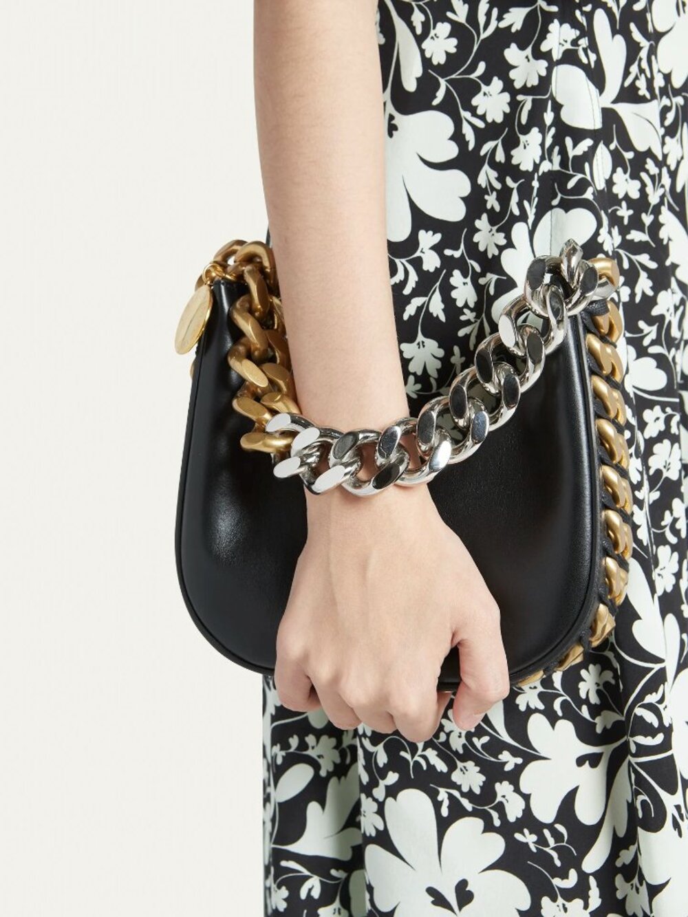 Stella McCartney Frayme Small Shoulder Bag